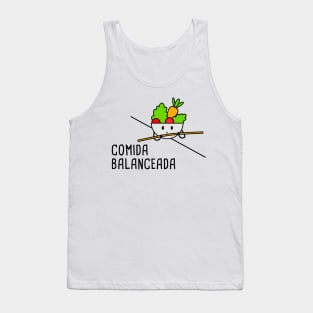 Comida Balanceada Spanish Pun Tank Top